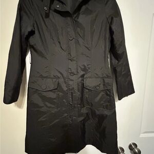 Laura Clement La Redoute Black Lightweight Trench Coat Women’s Size 10 France